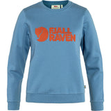 Logo Womens Sweater DAWN BLUE-TERRACOTTA BROWN / L