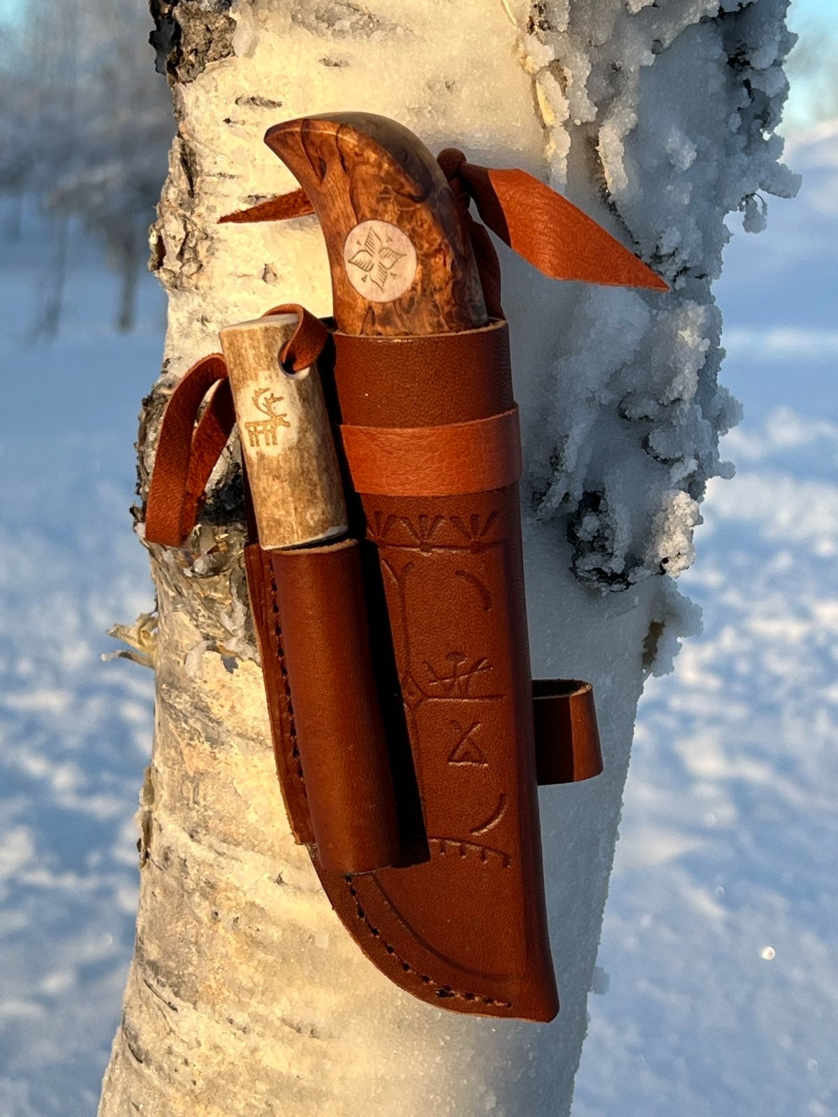 Jaktkniv Uraka Survival BRUN / EN STL