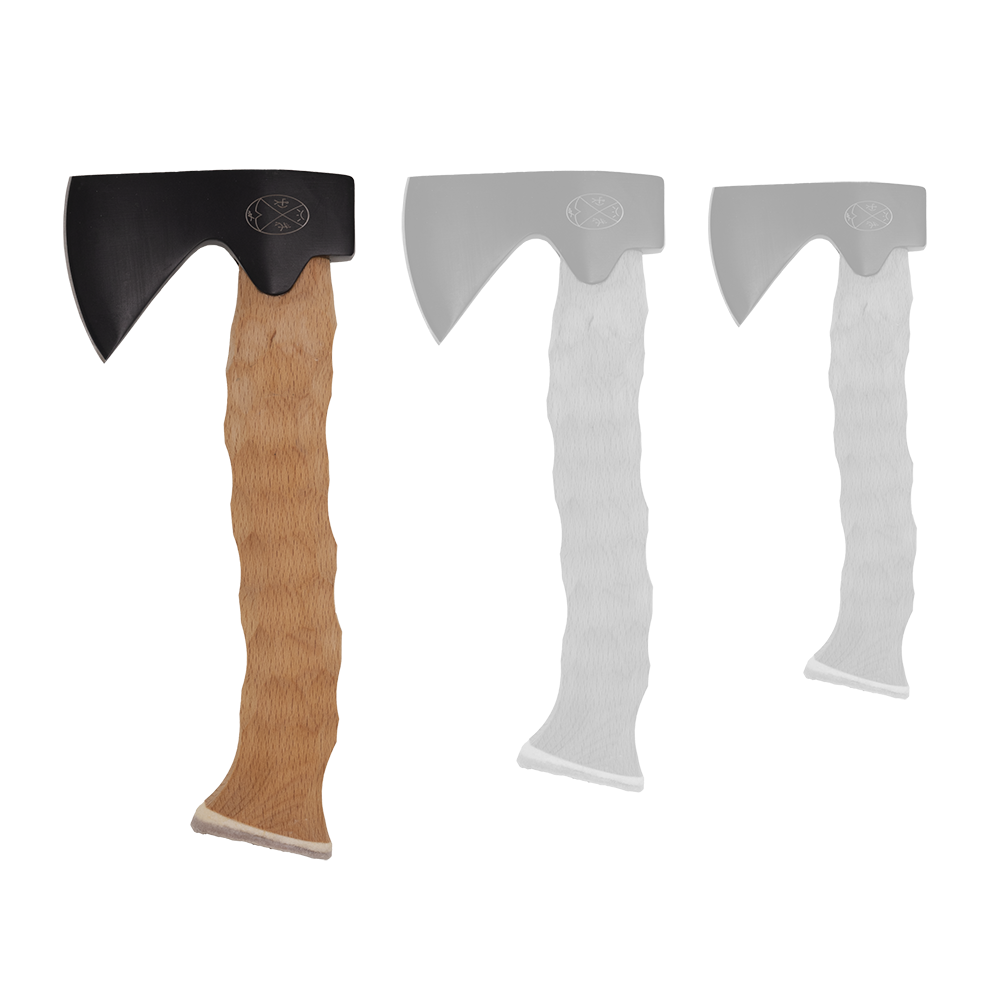 Skogsyxa Metsämies Hätä High Carbon XL BLACK / XL