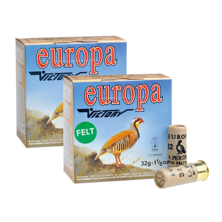 12 Gauge Europa Felt 30 g 12 / NO6 2,7MM