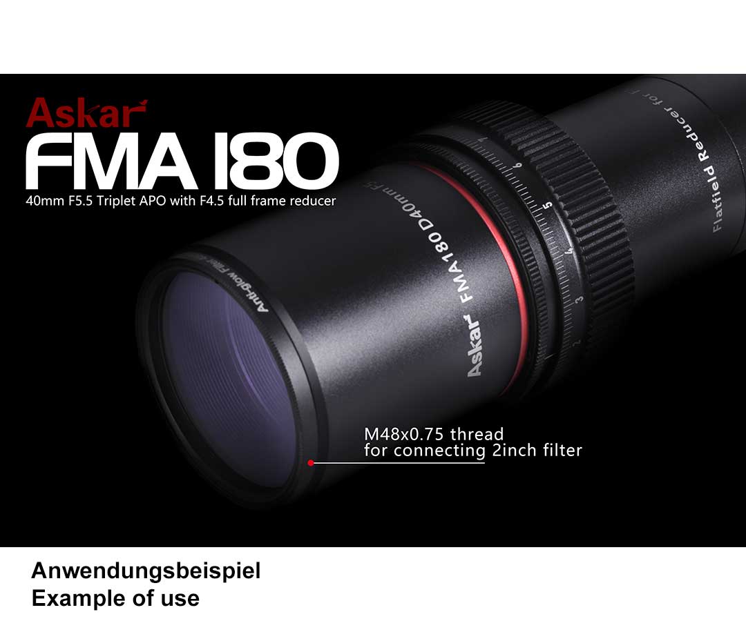 180 mm F4,5 APO minirefraktor EN STL