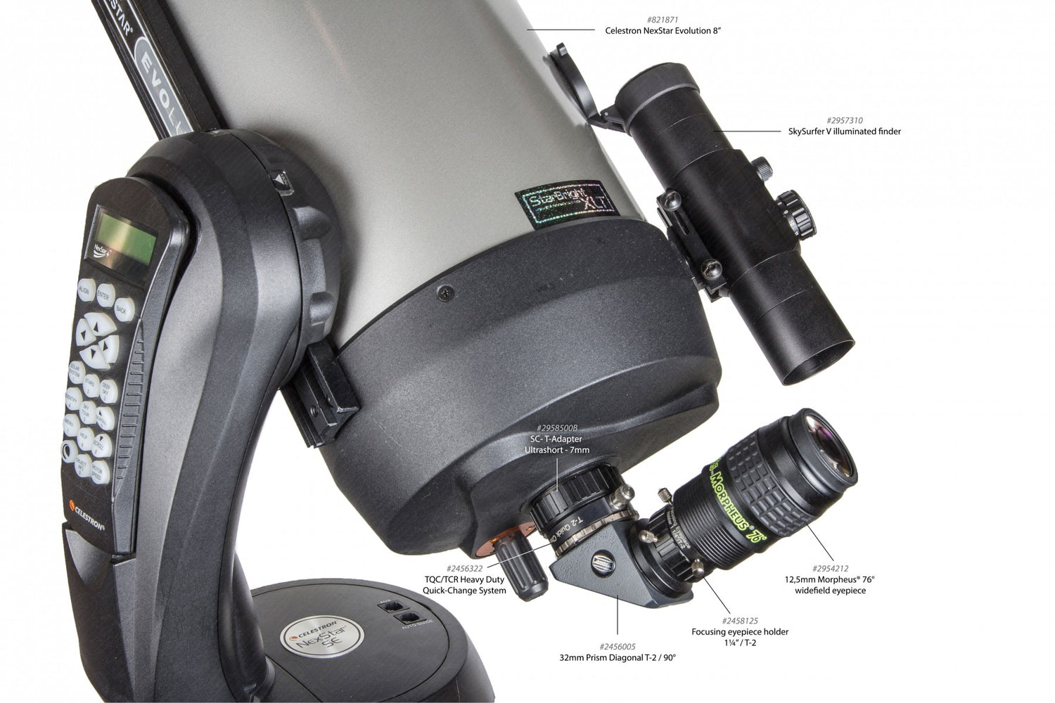 SkySurfer V Rödpunktsökare i metall EN STL