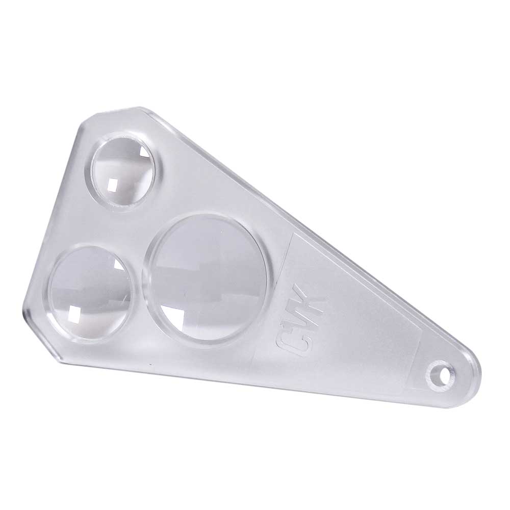 Förstoringsglas 3x/6x/9x WHITE TRANSPARENT / EN STL