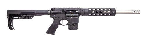 15 .22 Steel Challenge Rimfire Carbine SVART / .22LR