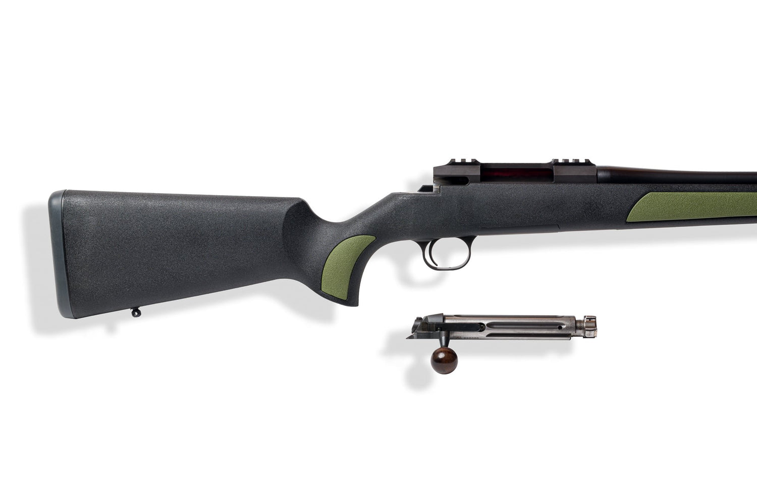 Syntet SVART/GRÖN / .308 WIN / 17 MM / 51 CM / 20