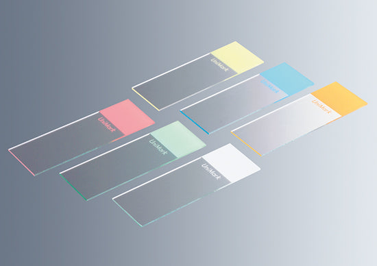 Objektglas blå 76 x 26 mm, skurna 50 ST