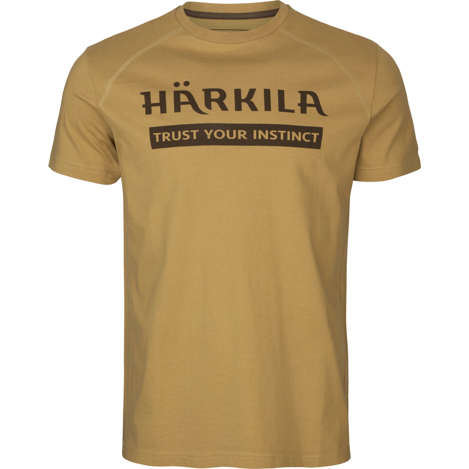 Logo t-shirt 2-pack ANTIQUE SAND/DARK OLIVE / M