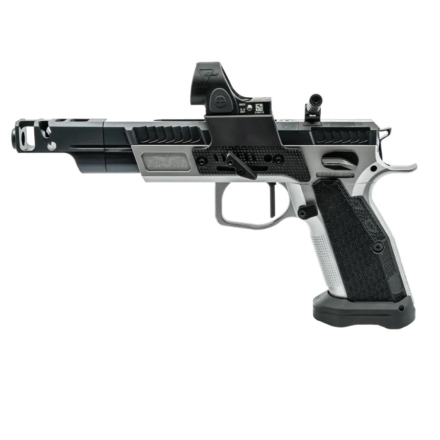 Pistol Raptor, Steel/Steel, Trijicon SRO DUOTONE / 9X19 MM / SA ONLY