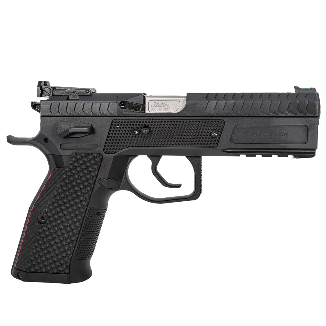 Pistol Redback Light Gen2, Steel/Alu, FSF Gn, OR LPA BLACK / 9X19 MM / DA/SA