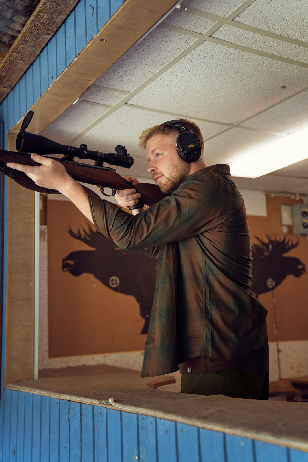 Akkan skjorta BURGUNDY / M