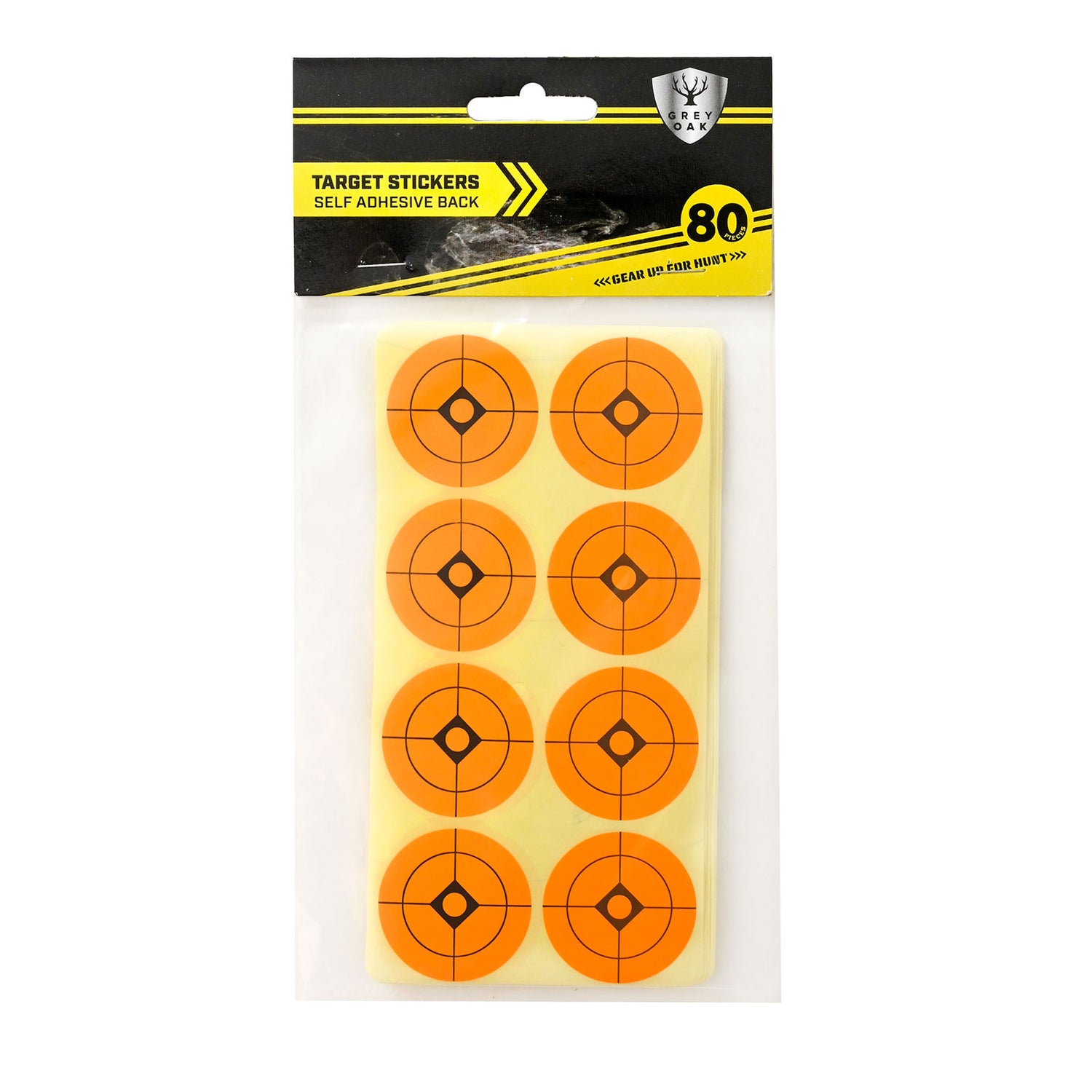 Måletiketter, självhäftande oranga ORANGE / 38 MM