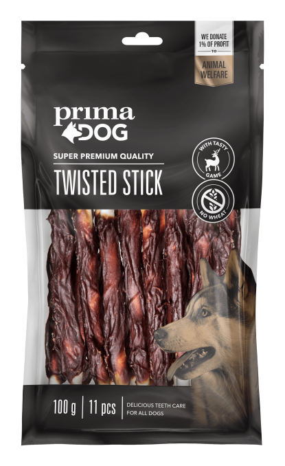 Tuggpinne- Kyckling, Lax, Anka eller Viltkött 100gr-400gr SORT KYCKLING & LÄNGD 13 CM & ANTAL 11 ST & MÄNGD