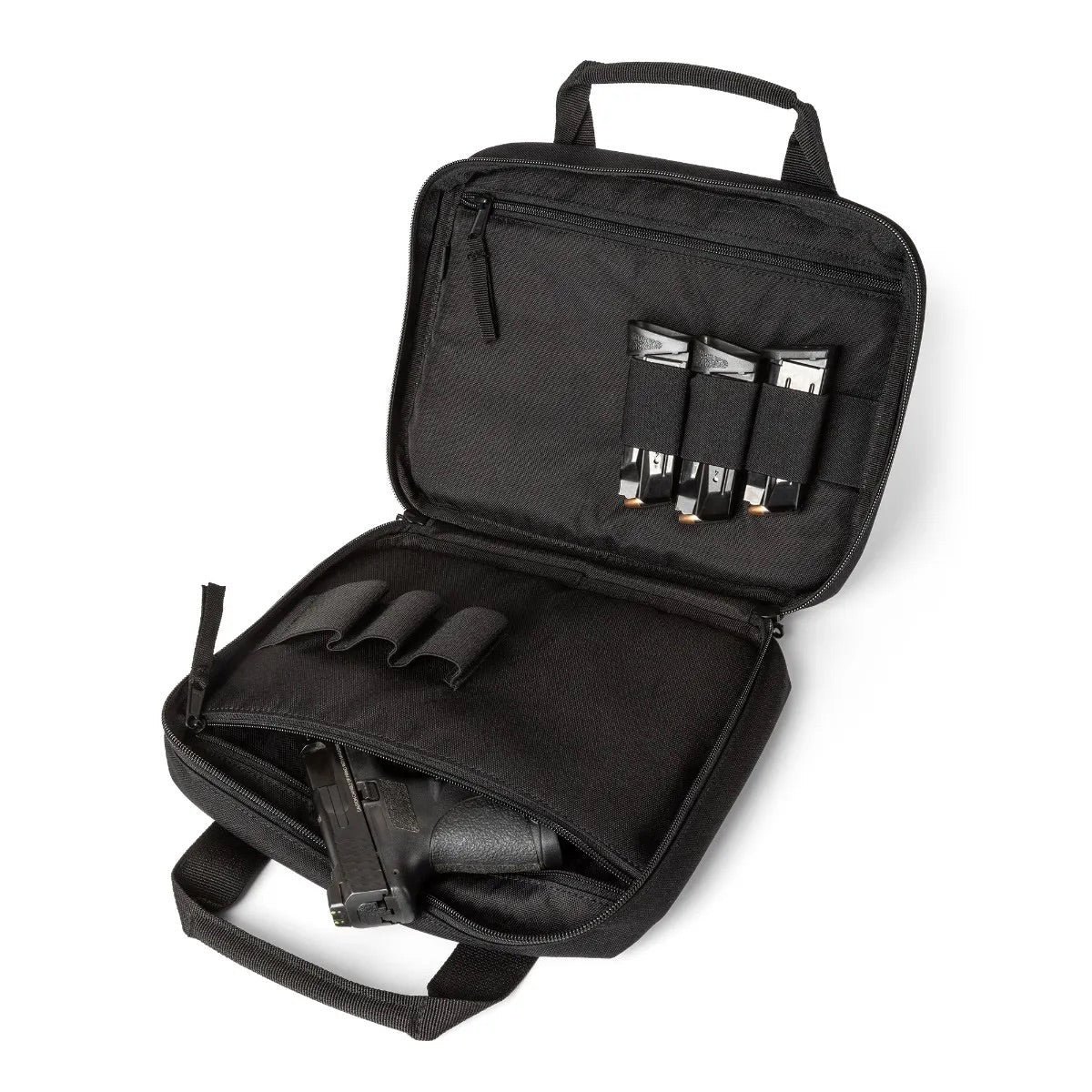 Double Pistol Case BLACK / EN STL