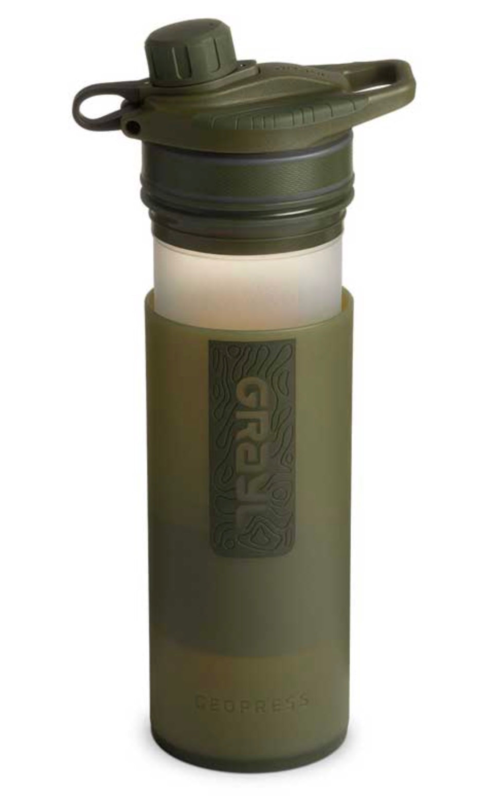 GeoPress Purifier 710 ml Olive Drab OLIVE / EN STL