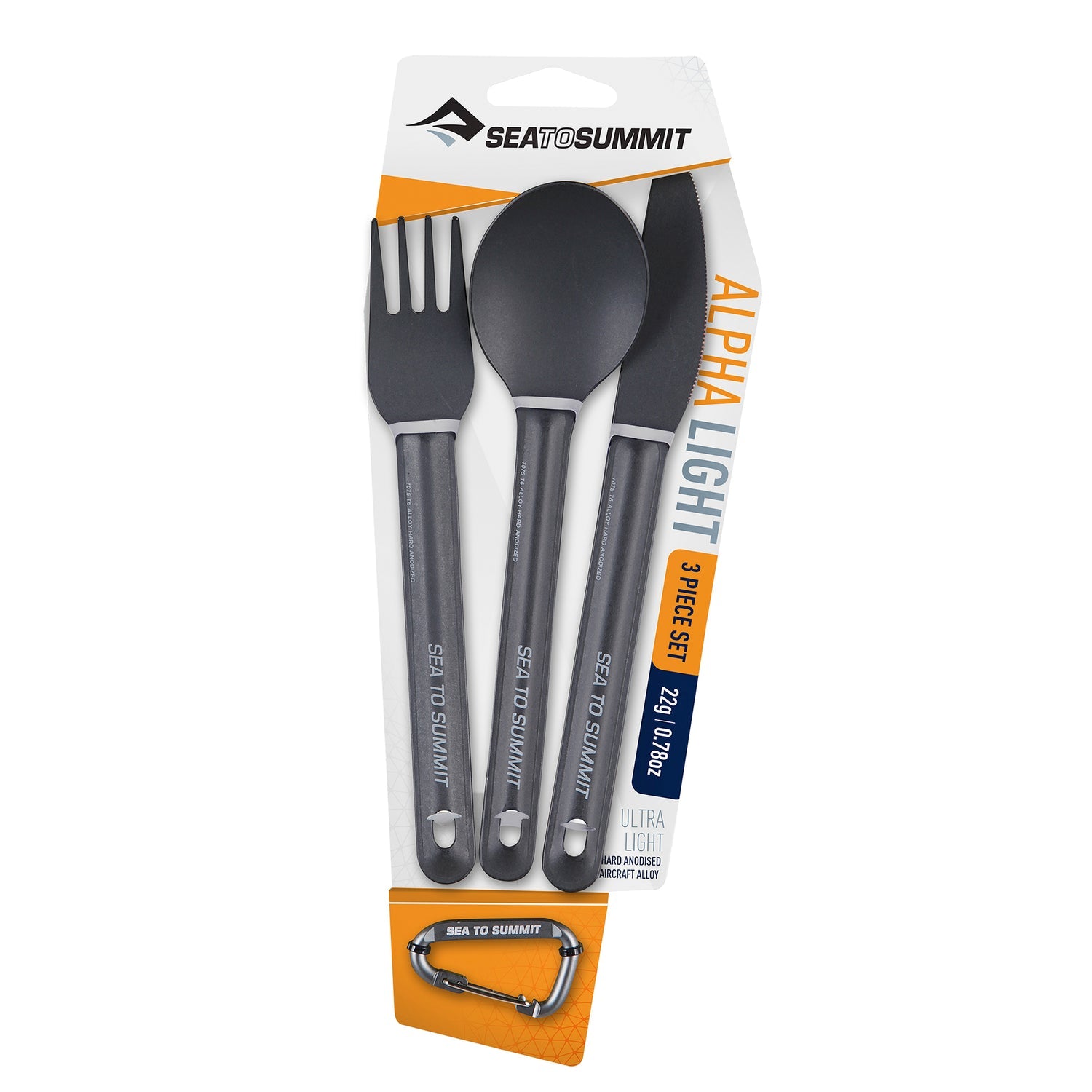 Cutlery Alphalight Set Spoon/Knife/Fork 1 SET