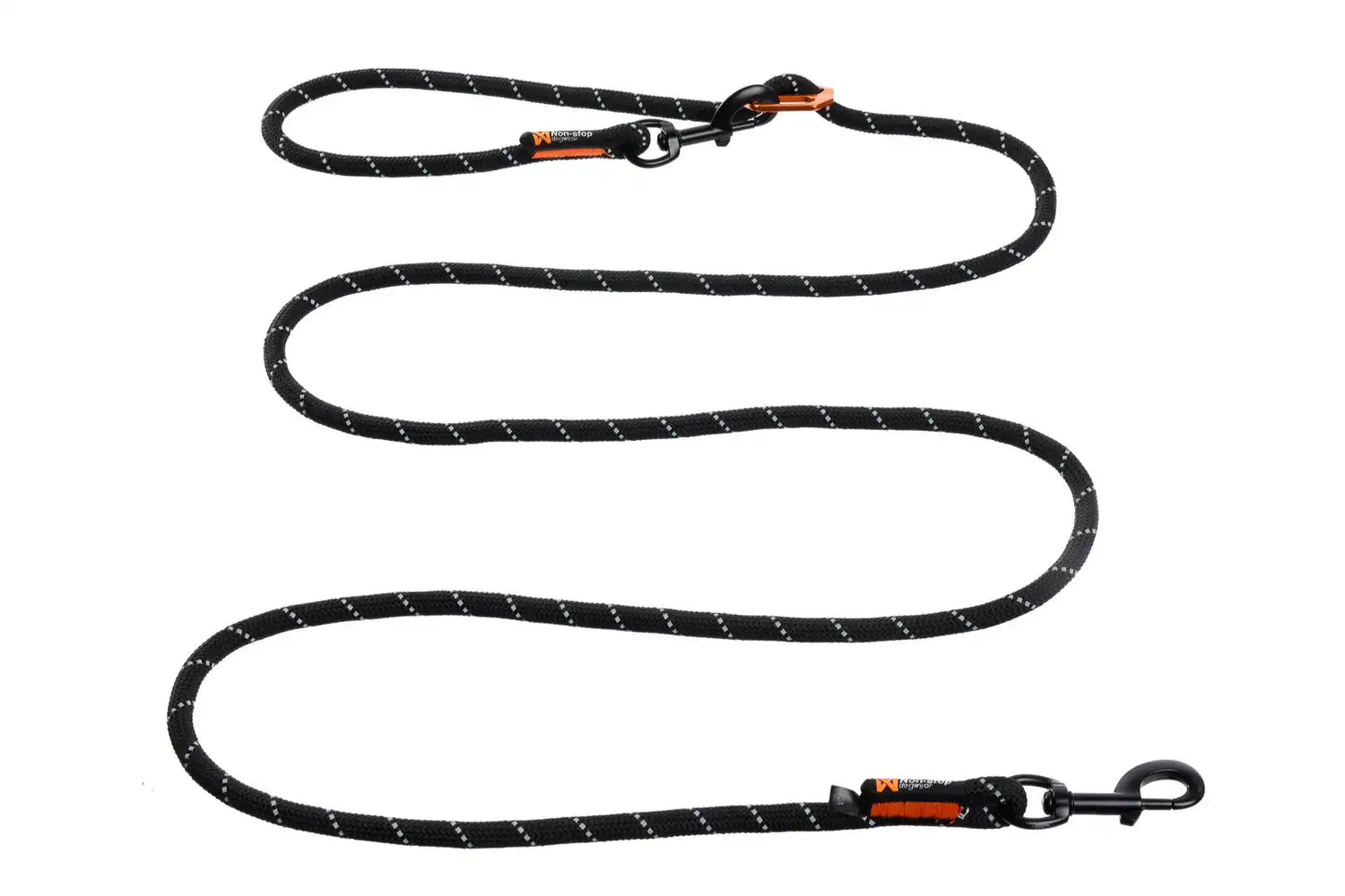 Rock leash adjustable BLACK / 2,5 M
