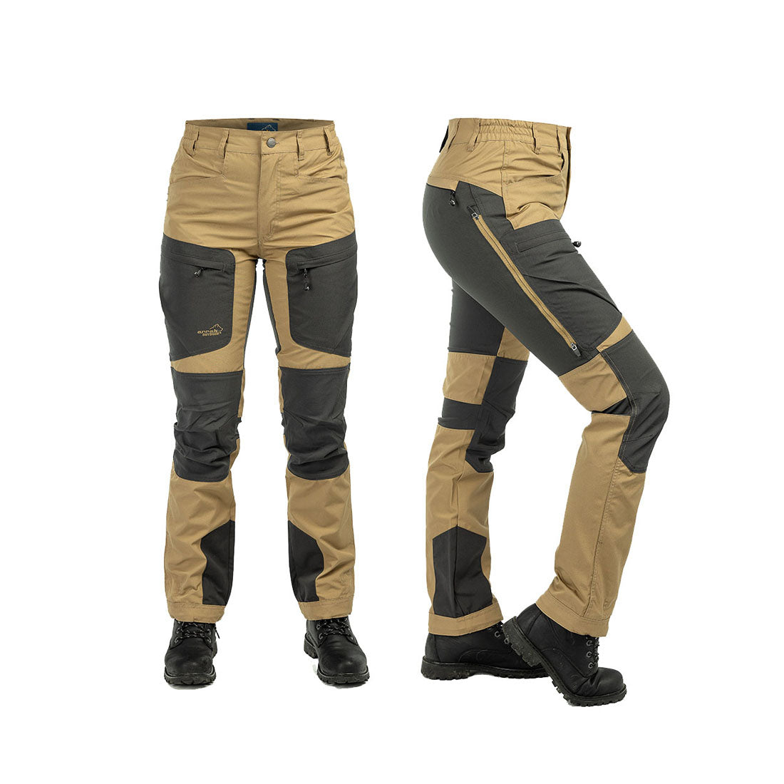 Active Stretch byxa Dam KHAKI / 34