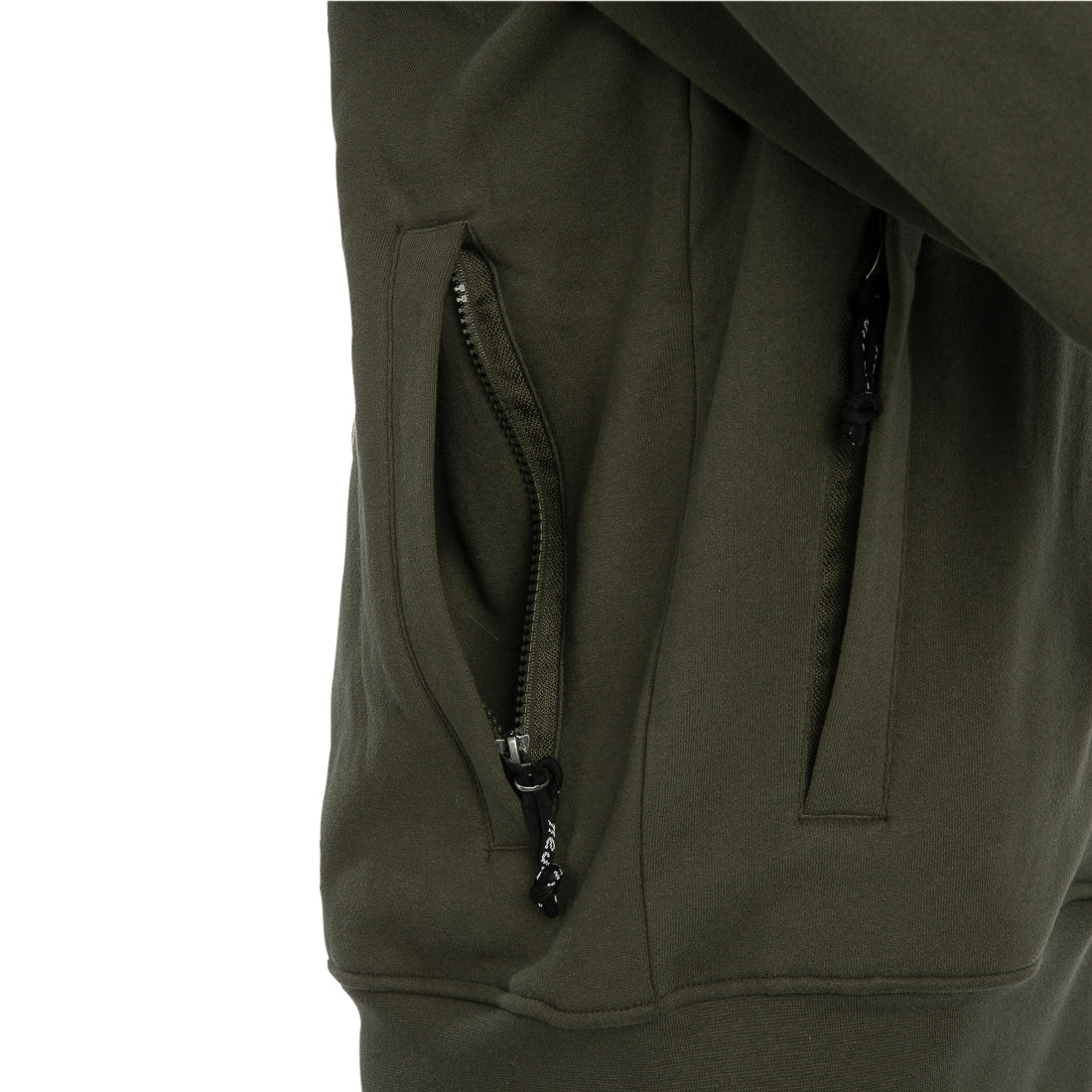 Sporty Hoodie Dam OLIVE / S
