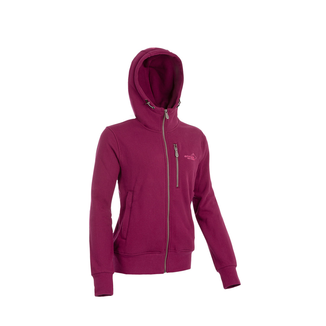 Sporty Hoodie Dam FUCHSIA / XS
