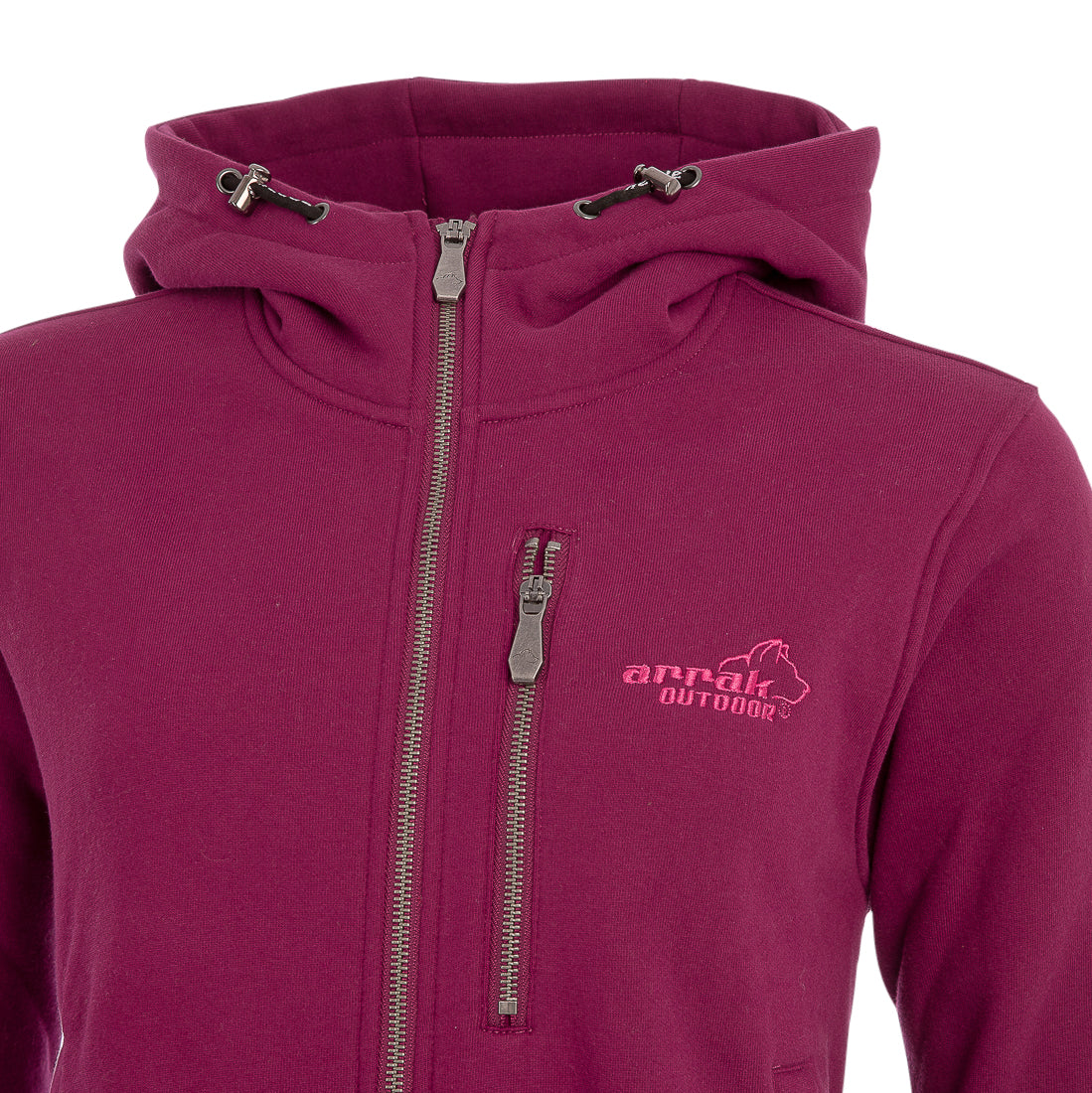 Sporty Hoodie Dam FUCHSIA / XS