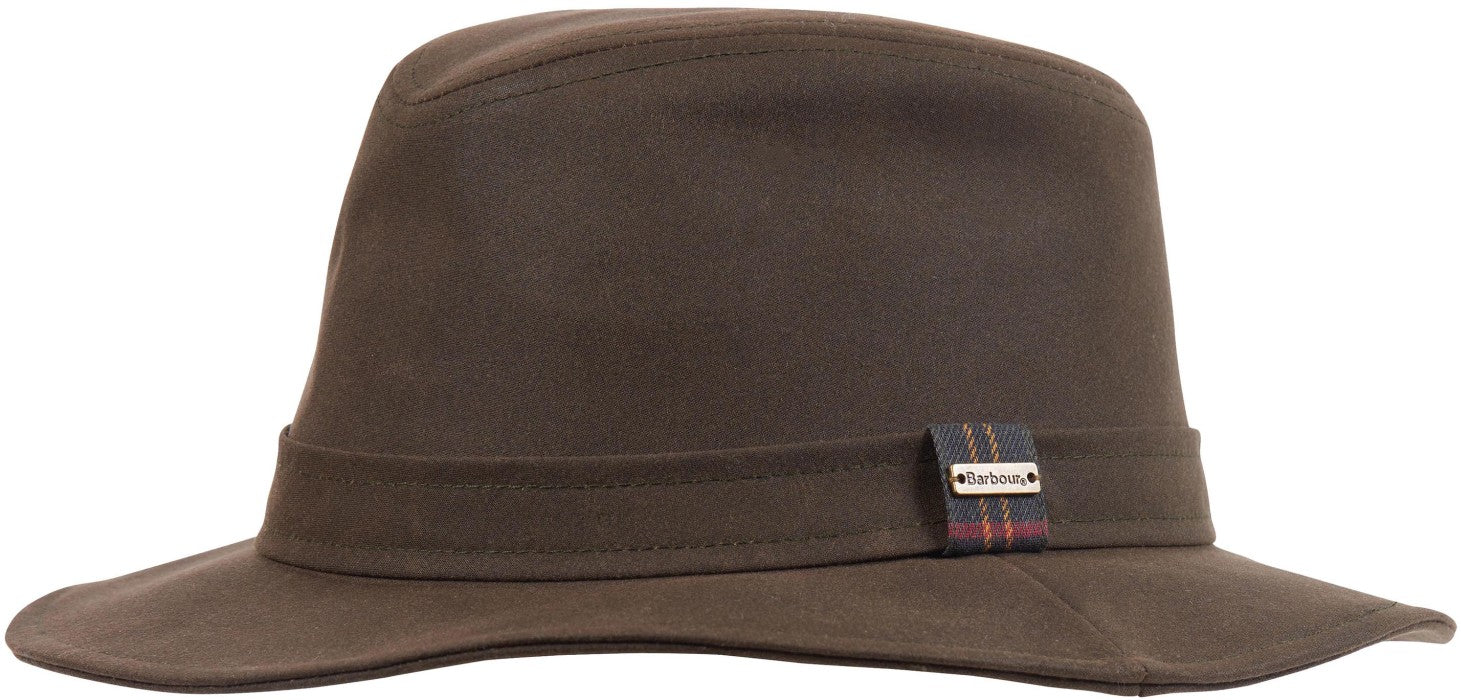 Vintage Wax Bushman Hat Dam OLIVE / M
