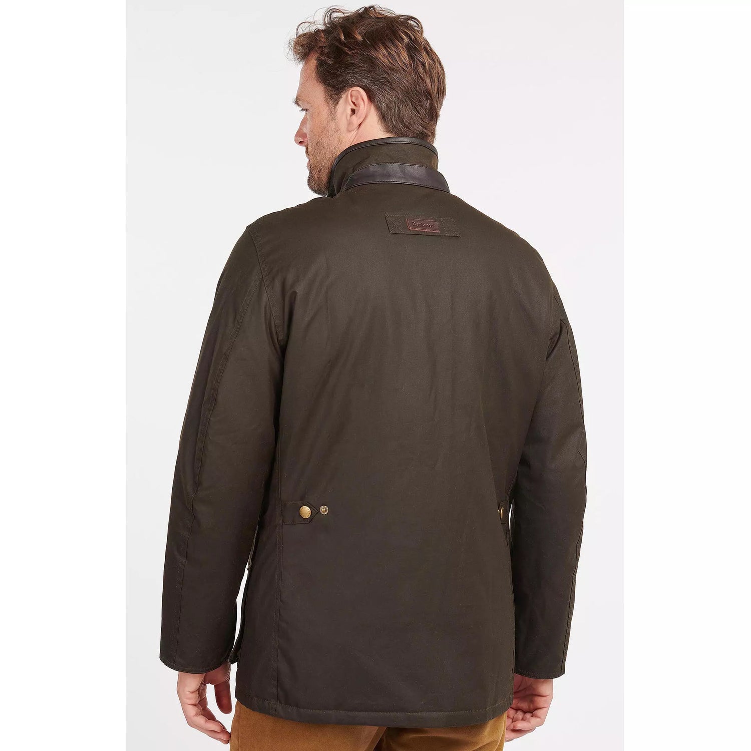 Hereford Wax Jacket herr OLIVE / S