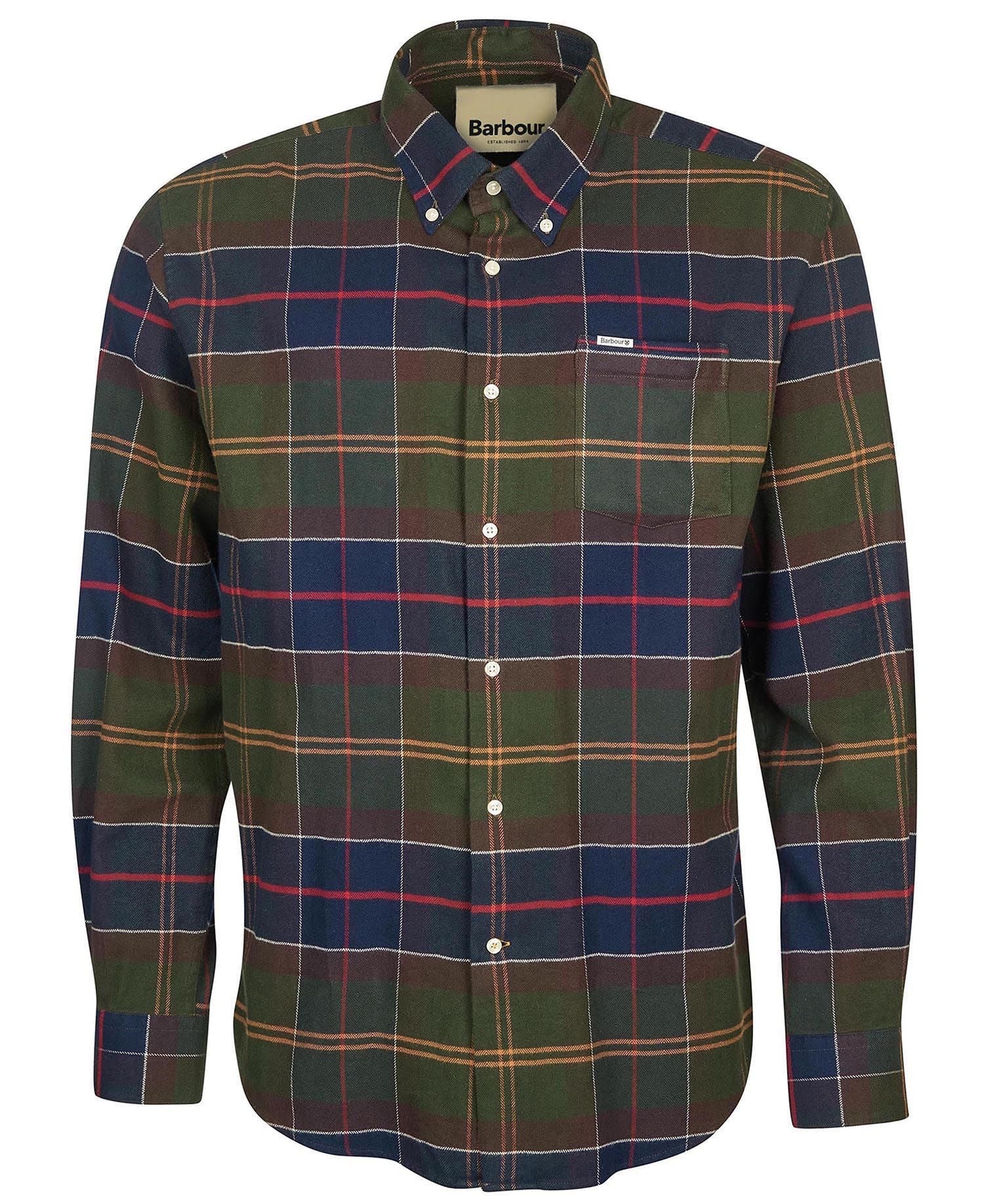 Hogside Skjorta Tartan Regular Herr S