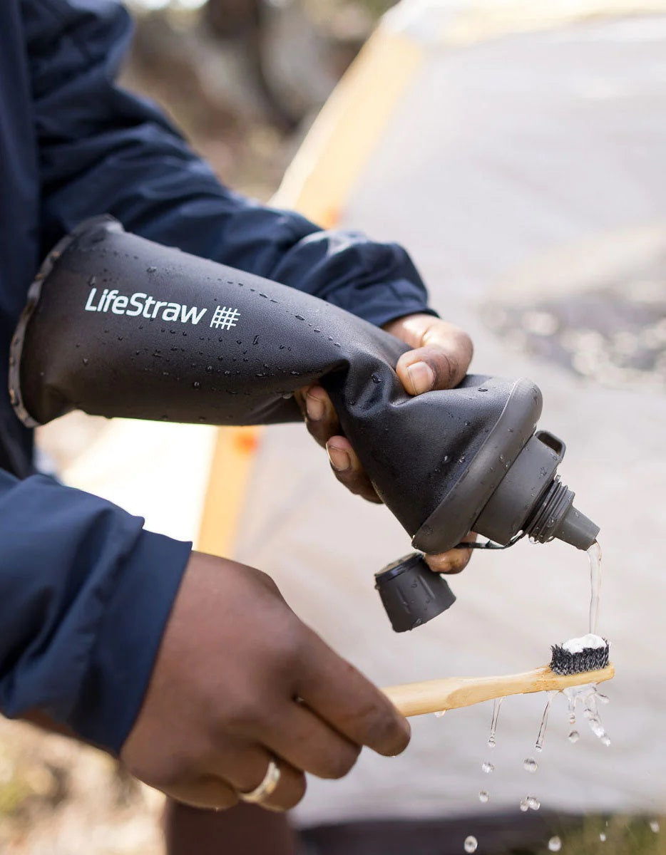 Peak Squeeze Collapsible Bottle 650 ml DARK GREY / ONE SIZE