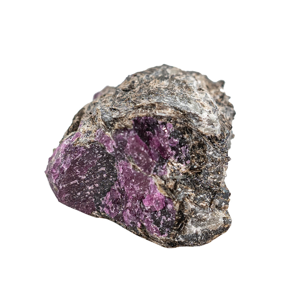 Mineralstuff, Korund, Rubin, Fluorescerande EN STL