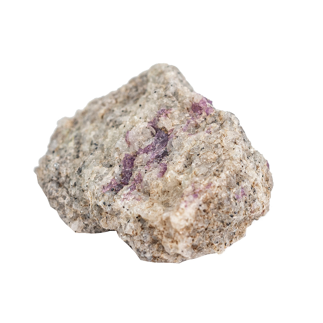 Mineralstuff, Korund, Rubin, Fluorescerande EN STL