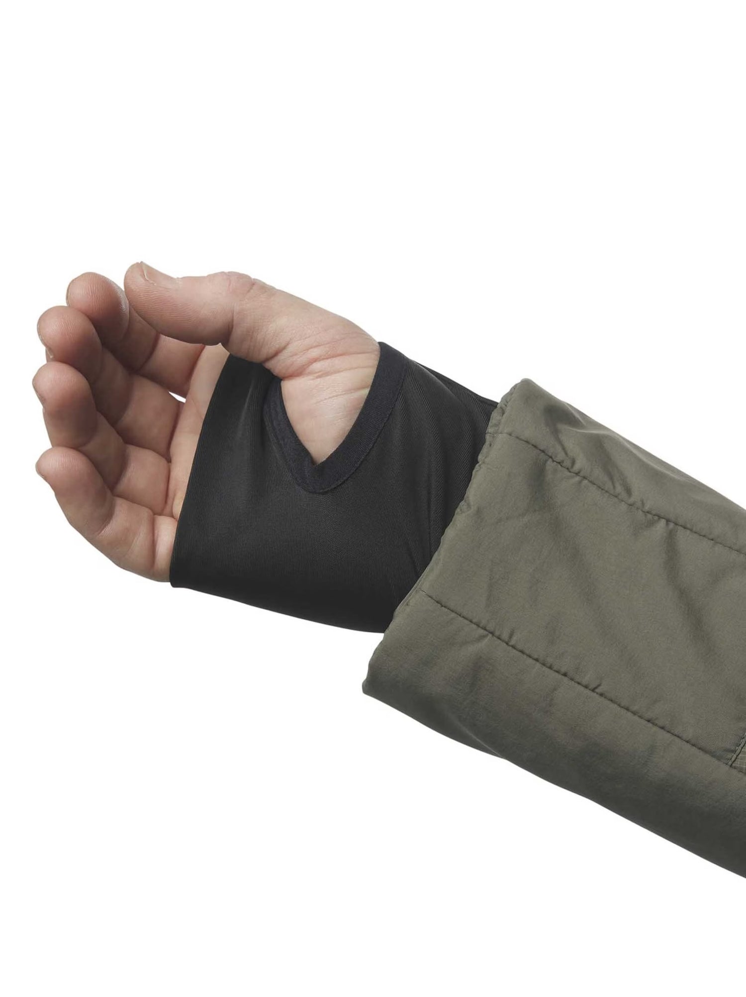 Thermo Fill140 Hood Jacket herr GRÖN / S