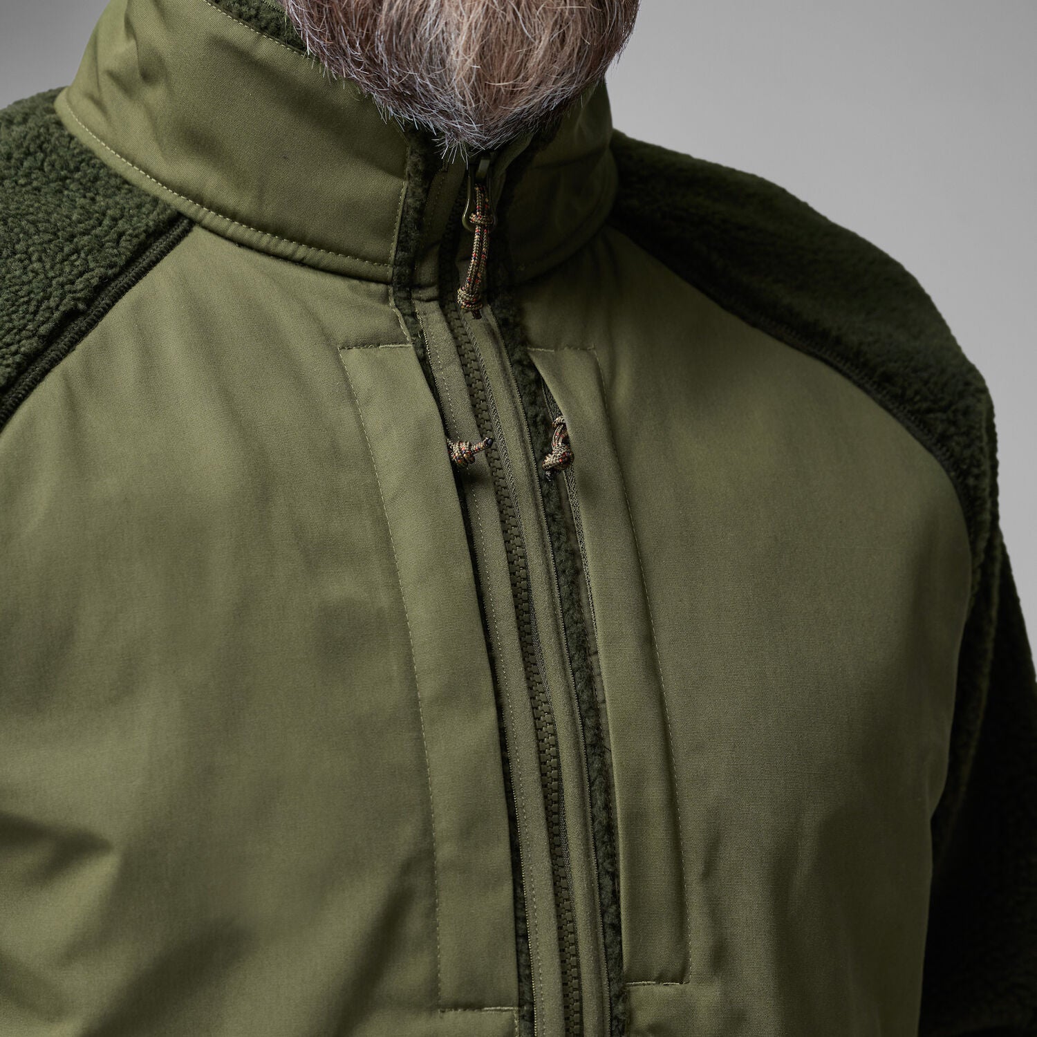 Vardag Pile Jacket DEEP FOREST/LAUREL GREEN / S