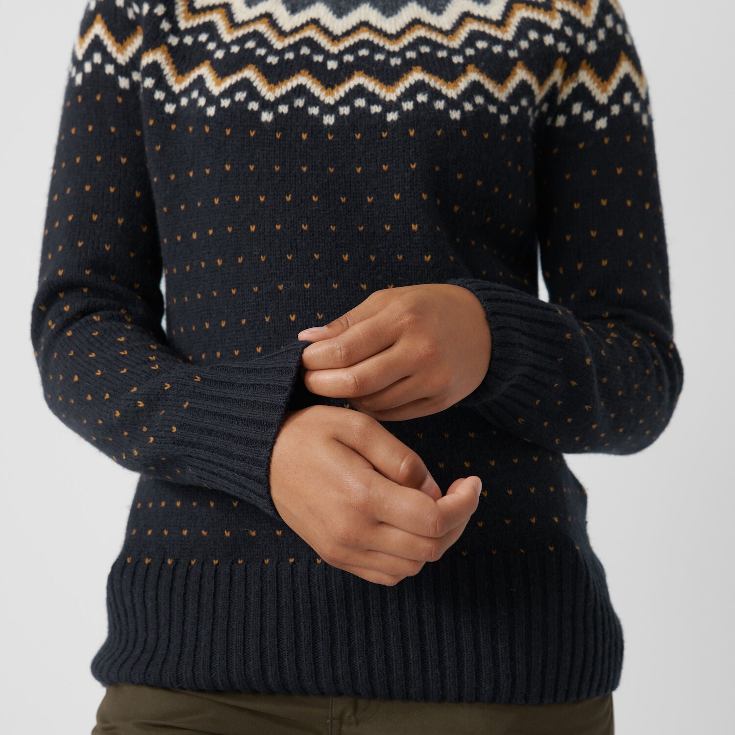 Övik Womens Knit Sweater DARK NAVY / XS