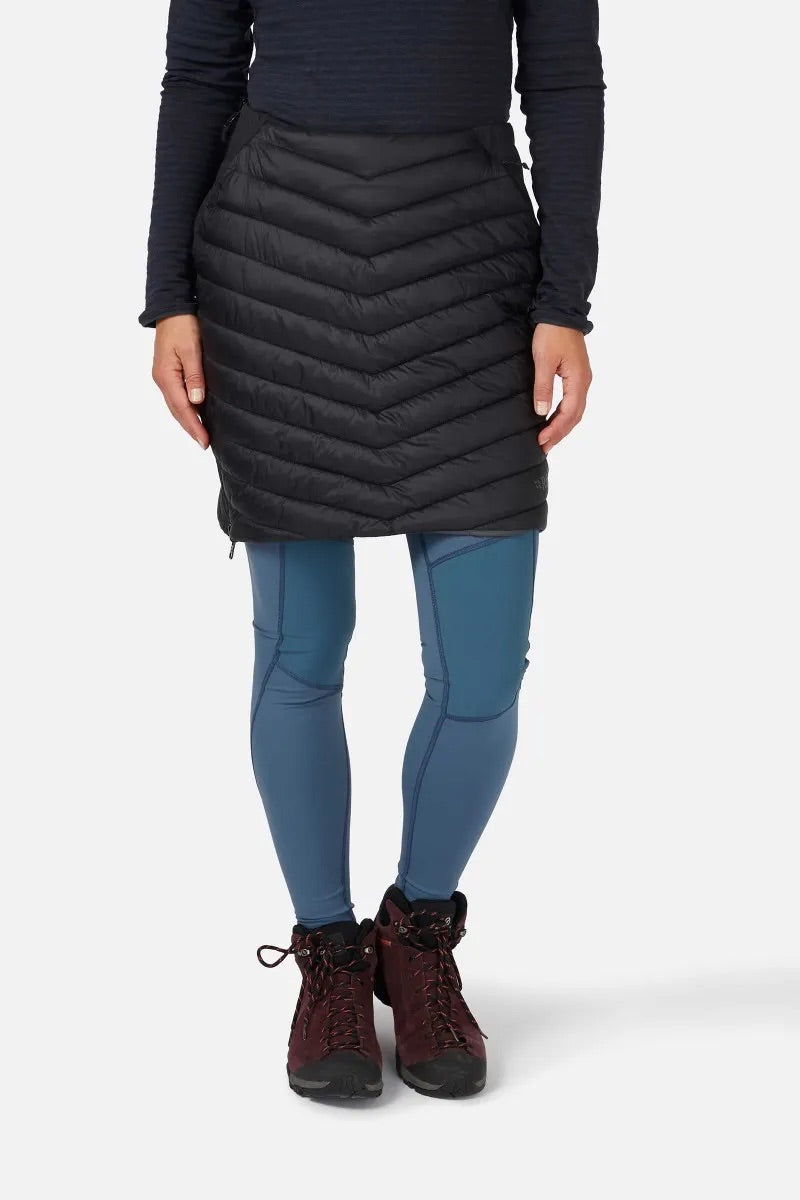 Cirrus Skirt Womens BLACK/GRAPHENE / UK 08-XS