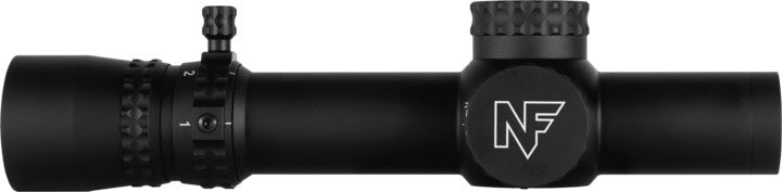 NX8 1-8x24 F1 FFP Capped E/W .2 MIL PTL FC-Dmx Belyst Kikarsikte SVART / 30 MM