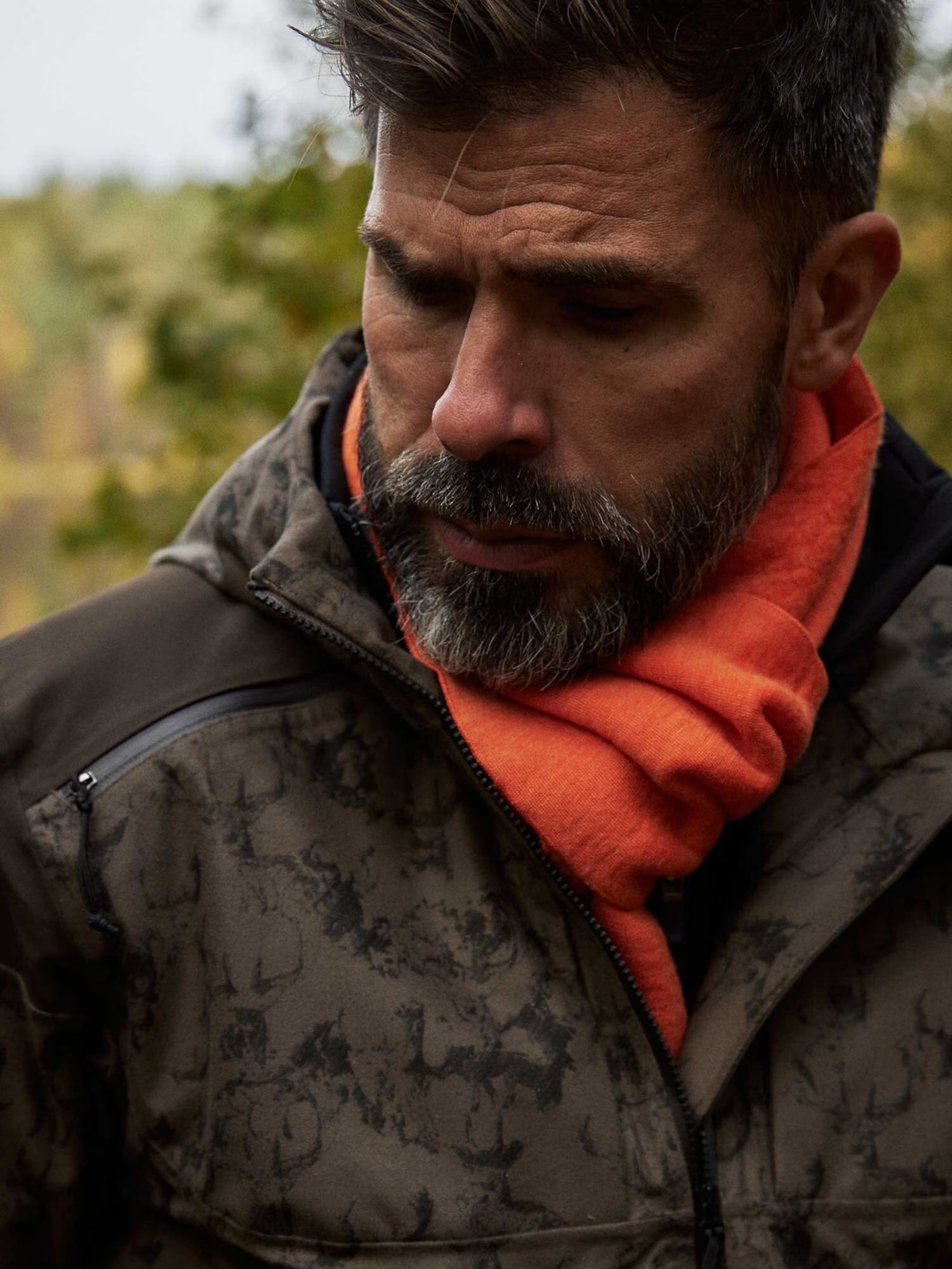 SYMBOL SCARF HIGH VIS ORANGE / ONE SIZE