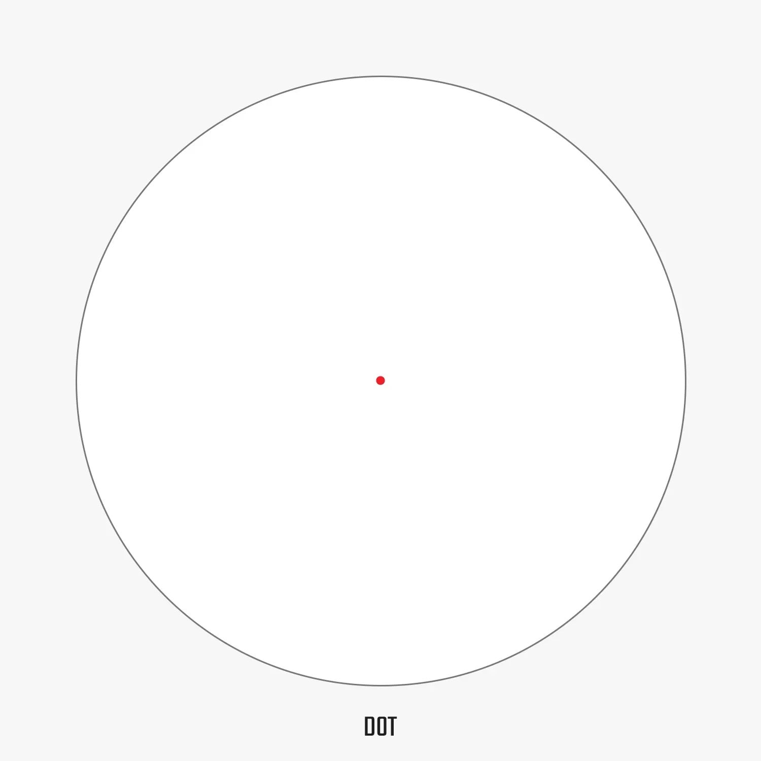 Midas LE G2 Rödpunktssikte SVART / EN STL