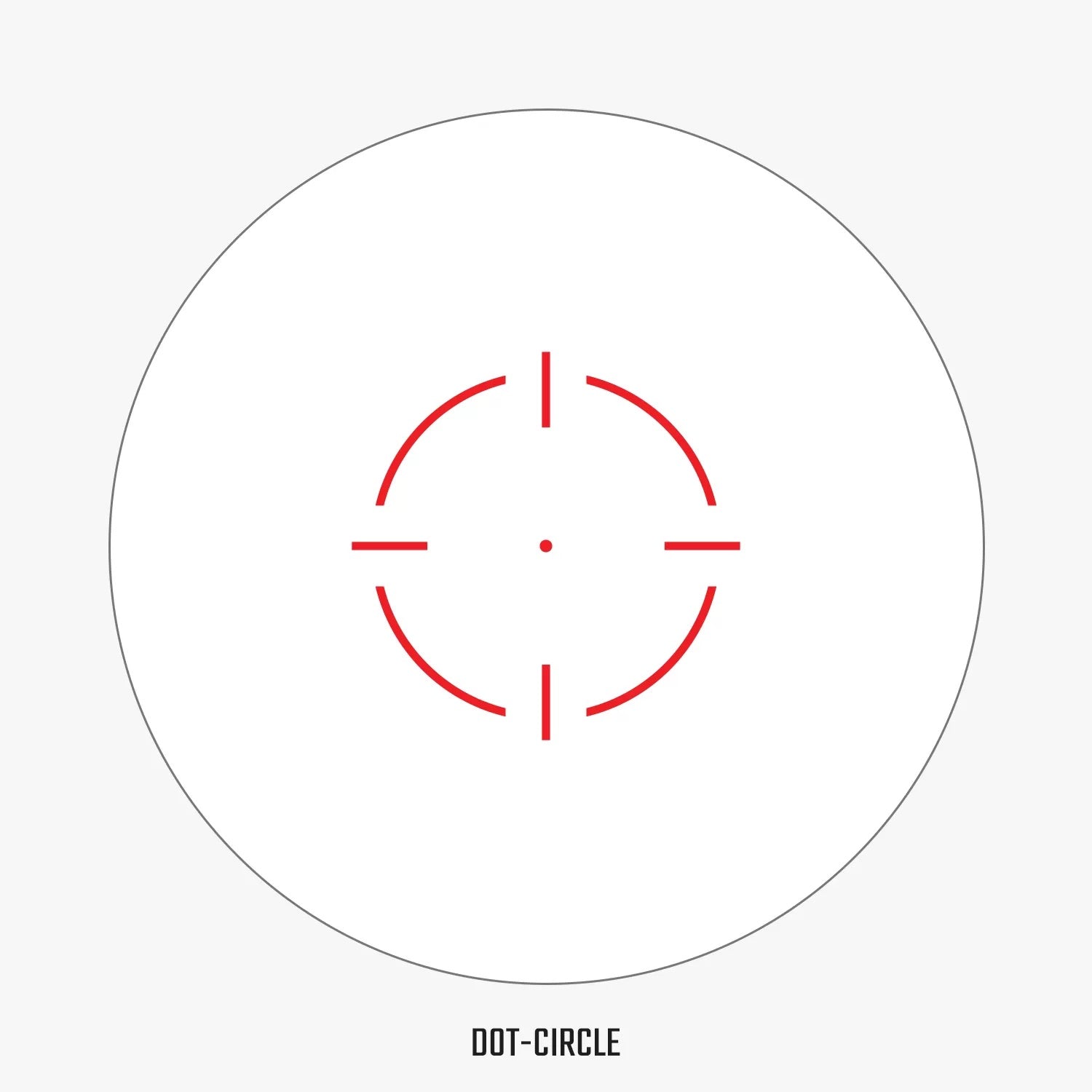 Midas LE G2 Rödpunktssikte SVART / EN STL