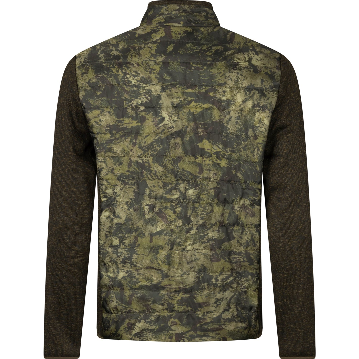 Theo Hybrid Camo Fleece Jacka INVIS GREEN / M
