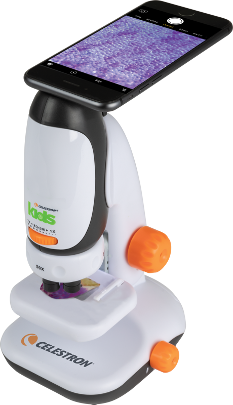 Barnmikroskop med kameraadapter. EN STL