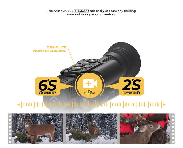 DNT Zulus HD 5-20x LRF Mörkersikte Med Laseravståndsmätare 1 ST