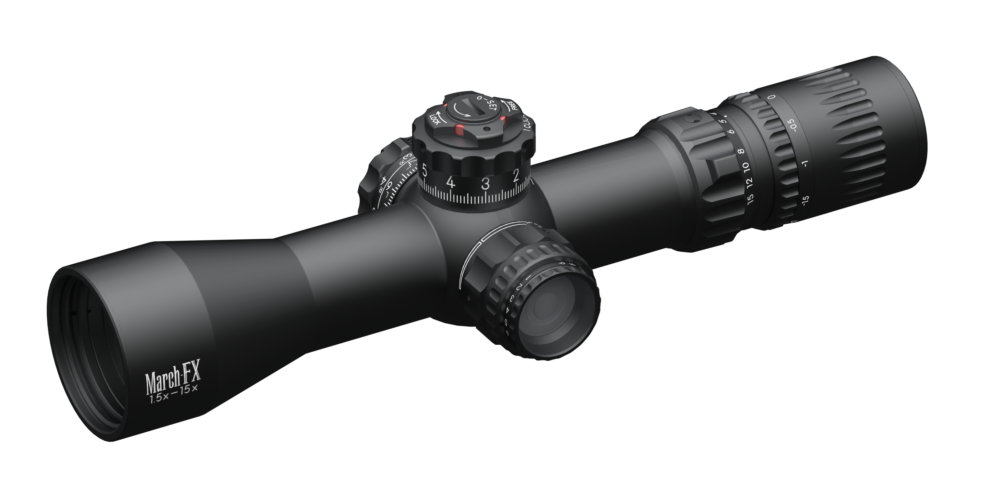 Tactical 1,5-15x42 Shuriken FFP MIL DR-TR2B 34 MM