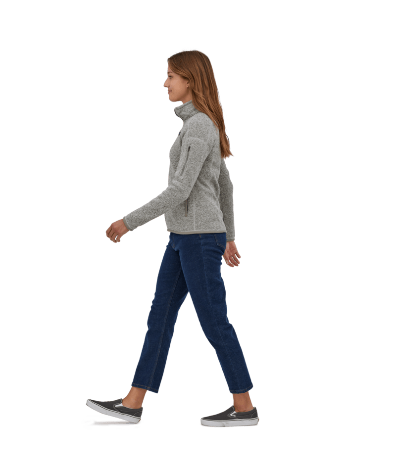 Women's Better Sweater Fleece Jacket BIRCH WHITE / S