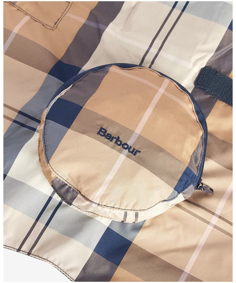 Packable Tartan Dog Coat S