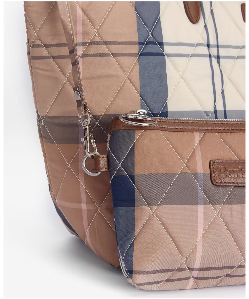 Wetherham Quiltad damväska tartan EN STL