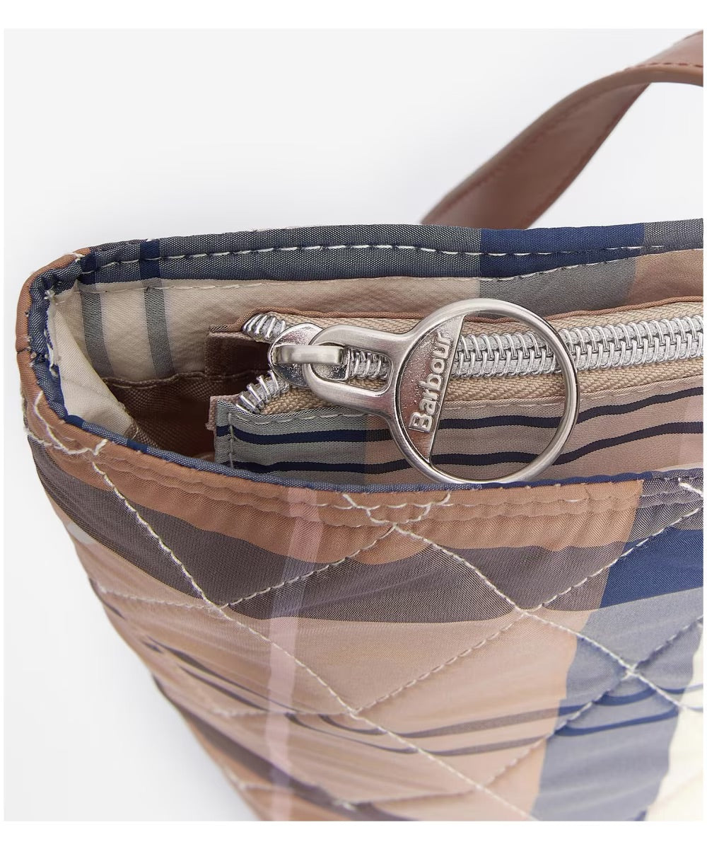 Wetherham Quiltad damväska tartan EN STL