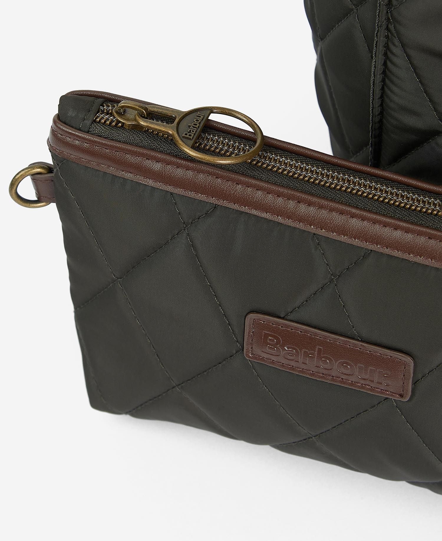 Quilt Tote Bag damväska OLIVE / EN STL