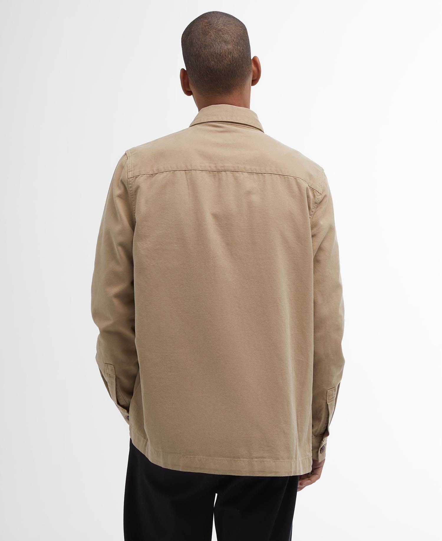 Washed Overshirt Men WASHED STONE / M