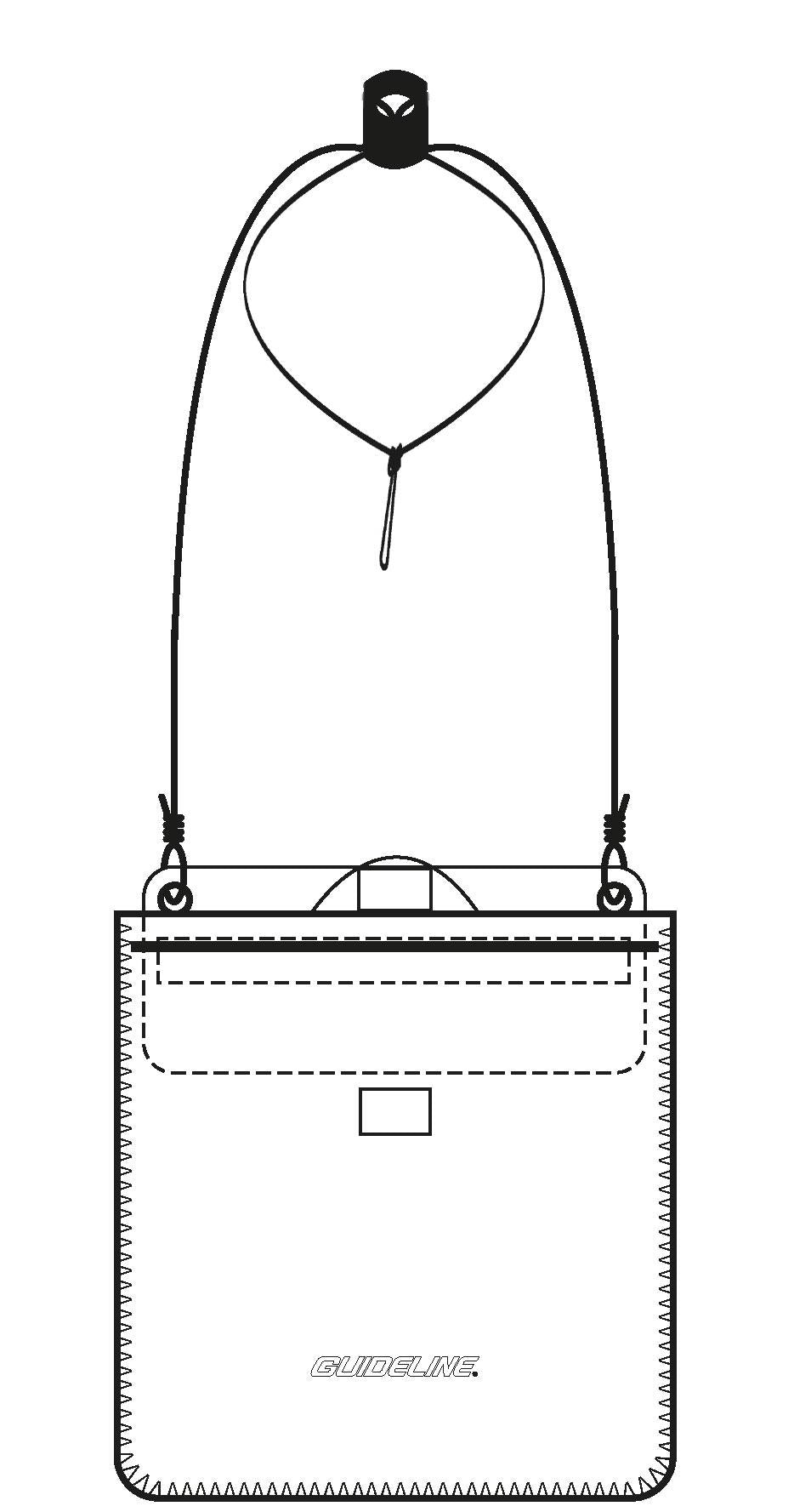 Waterproof Neck Pounch 20 X 18 CENTIMETER