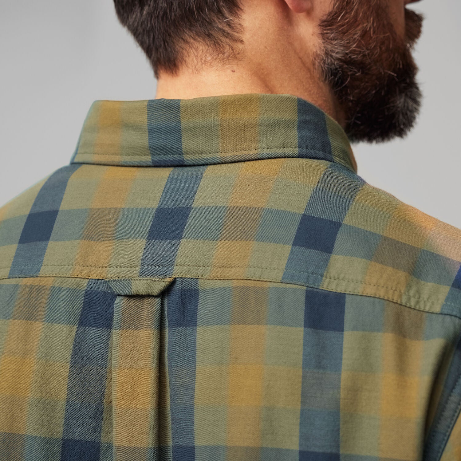 Lappland Mesh Shirt Men LIGHT OLIVE-INDIGO BLUE / S